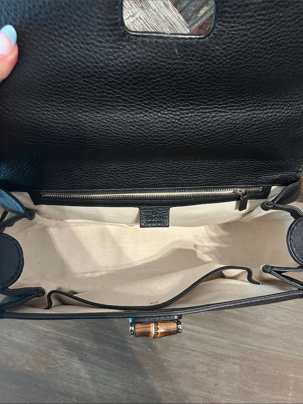 Gucci 1947 Bamboo Top Handle Bag